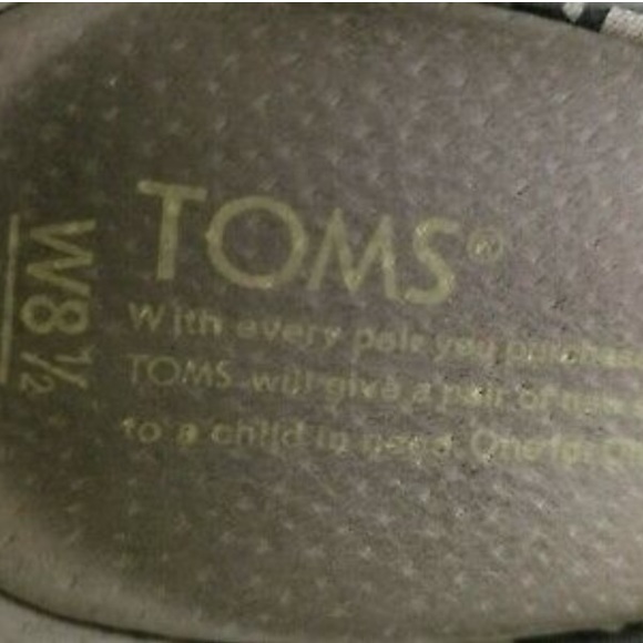 Toms Calypso Wedges - Slip-On Peep /Open Toe Shoes - Picture 9 of 11